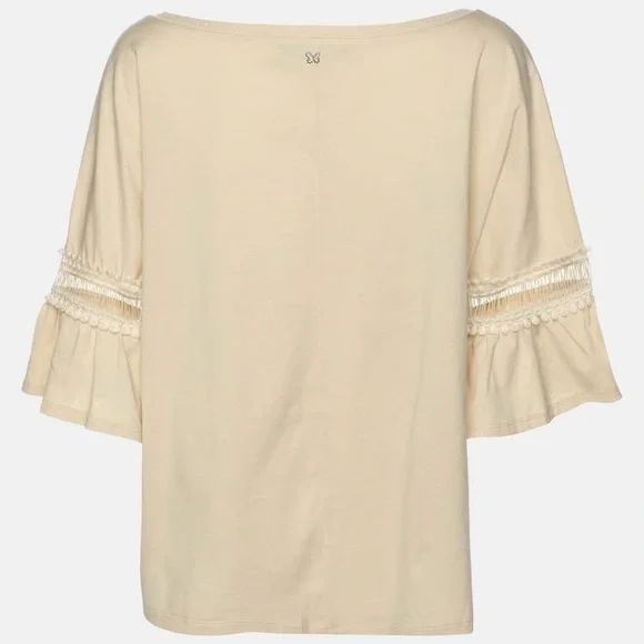 Weekend by Max Mara Elegant Cream Women's Top Large - Picture 2 of 11
